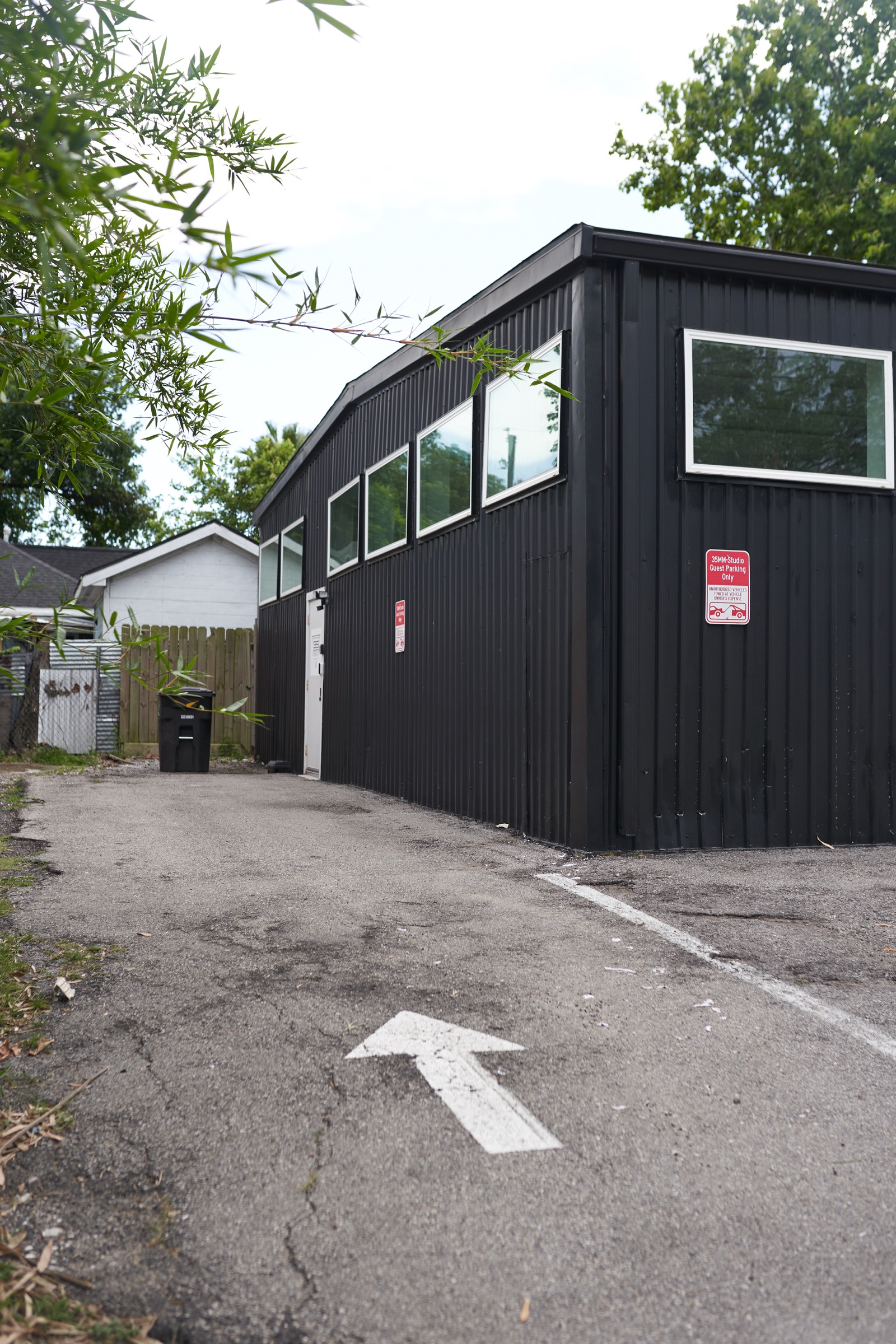 Side entrance to 35MM Studio