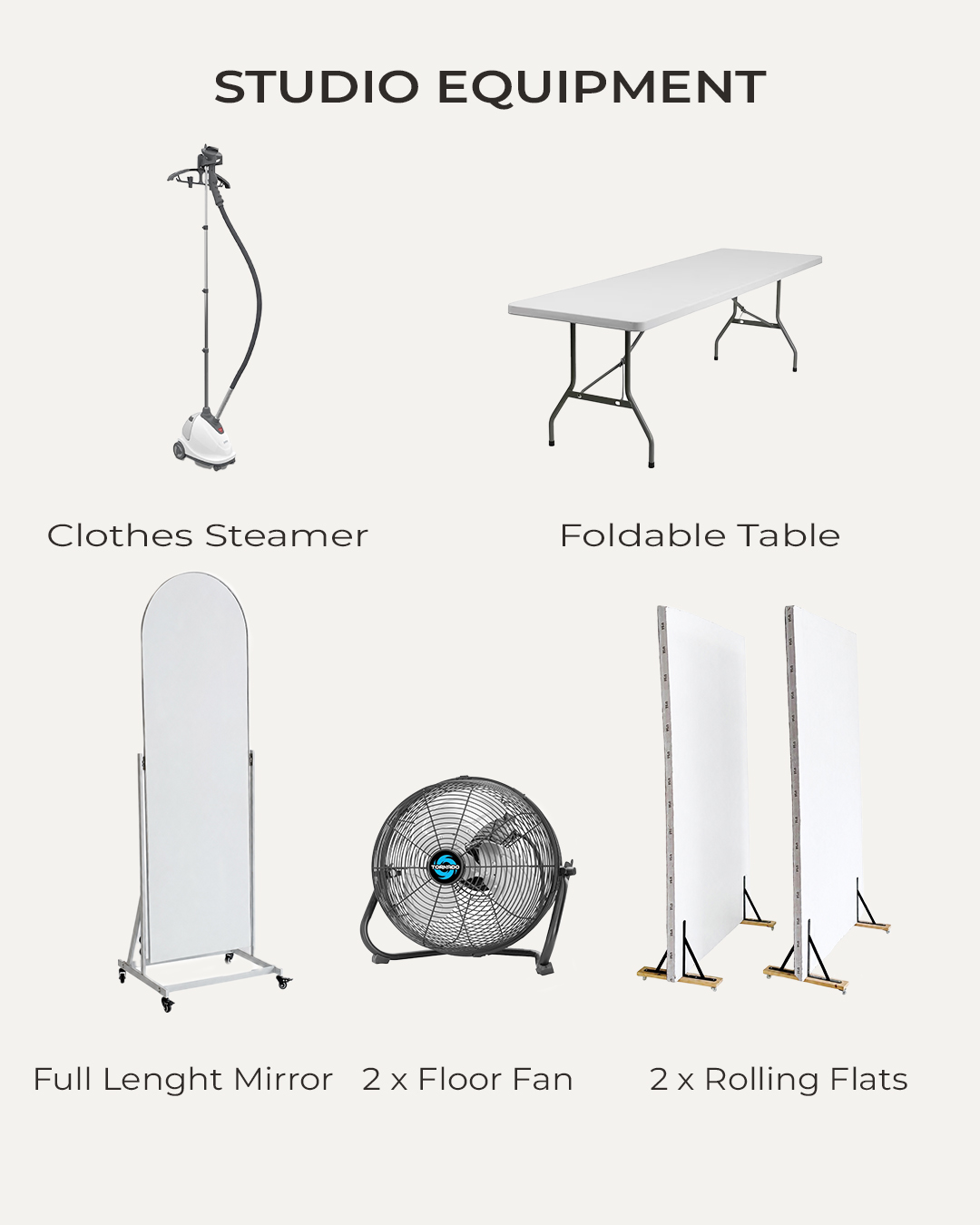 Furniture available in the 35MM Studio inventory, item 2